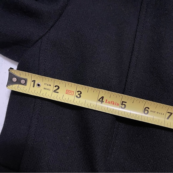 J. Crew Robert Noble Black Wool Jacket Blazer Scotland Size 4 - Picture 7 of 11